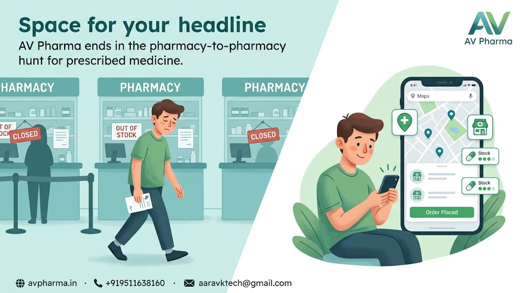 'The Medicine Isn't Available' — How AV Pharma Ends the Pharmacy-to-Pharmacy Hunt for a Prescribed Medicine