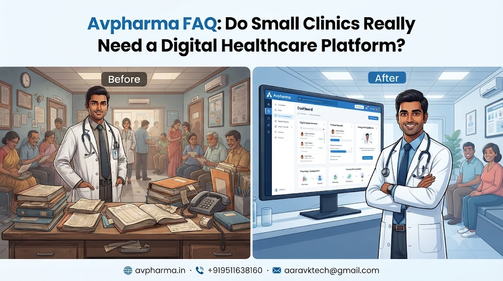 Avpharma FAQ: Do Small Clinics Really Need a Digital Healthcare Platform?