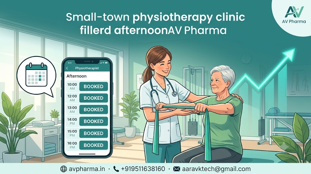 How a Small-Town Physiotherapy Clinic Filled Its Empty Afternoon Slots Using AV Pharma