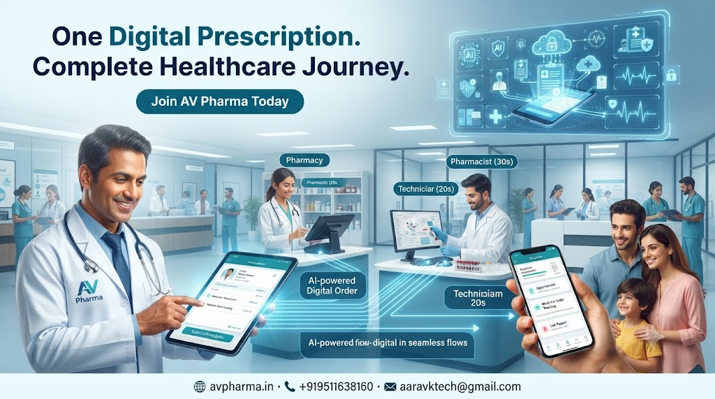 One Digital Prescription, Every Healthcare Service Connected