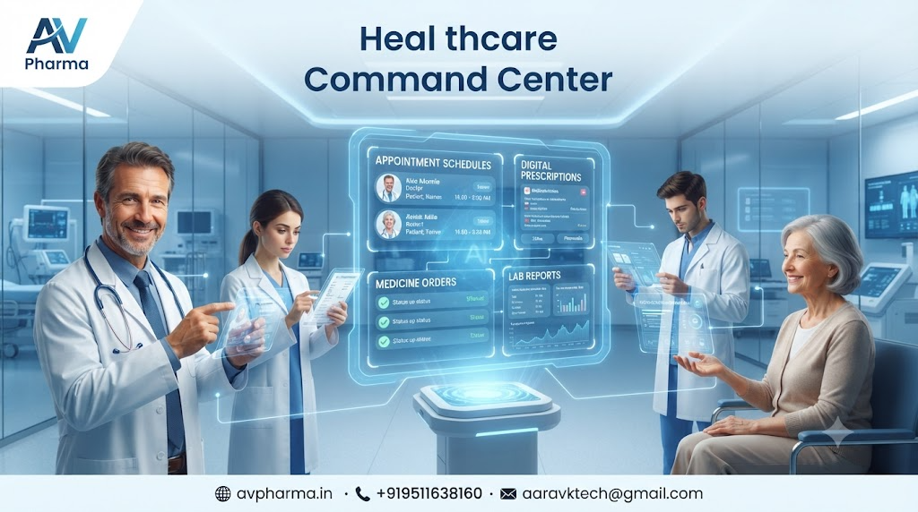 Healthcare Command Center: One Dashboard For Every Medical Operation