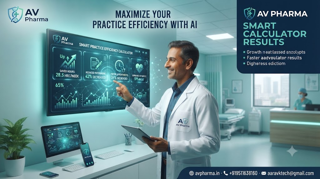 AV Pharma Smart Practice Efficiency Calculator