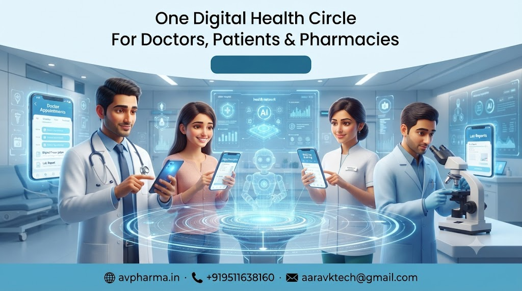One Digital Health Circle For Doctors, Patients & Pharmacies