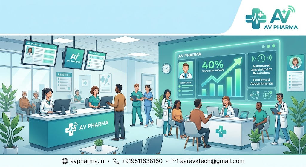 How a Multi-Doctor Polyclinic Cut No-Shows by 40% with AV Pharma's Digital Reminders
