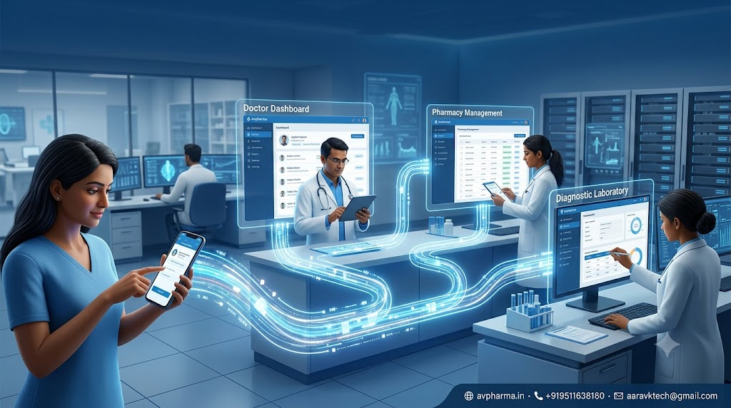 Inside Avpharma: How One Healthcare Request Moves Through a Connected Digital System