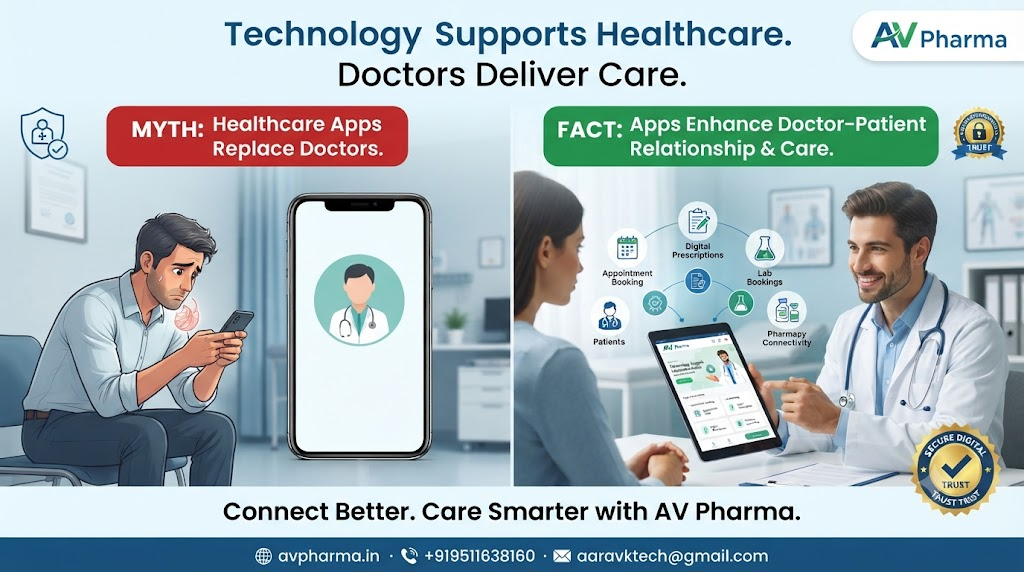 Myth vs Fact: Using a Digital Healthcare Platform Doesn't Replace Your Family Doctor—It Makes Every Visit Better