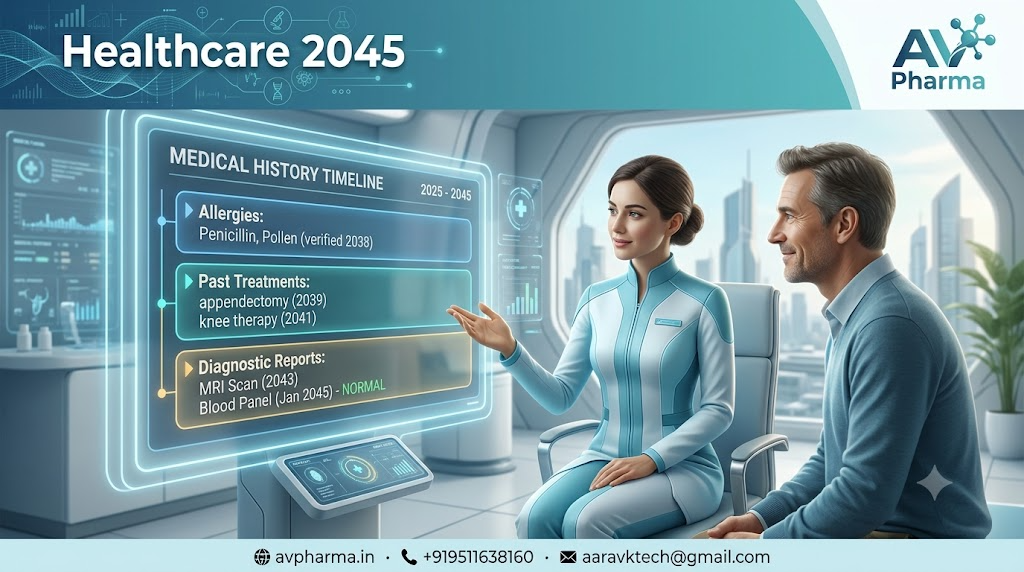 AV Pharma 2045: What If You Never Had to Repeat Your Medical History to a New Doctor Again?
