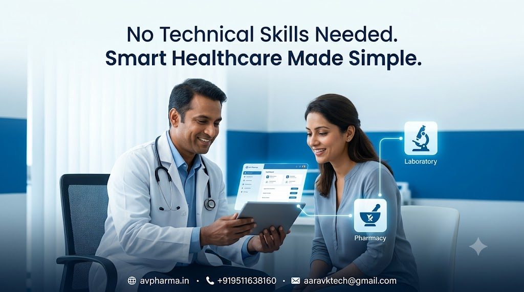 AV Pharma FAQ: Can Independent Doctors Manage Digital Healthcare Without Technical Skills?