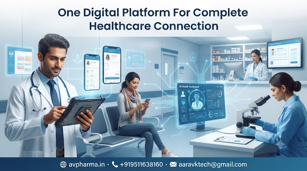 Digital Health Bridge - Connect Doctors, Patients, Pharmacies & Labs