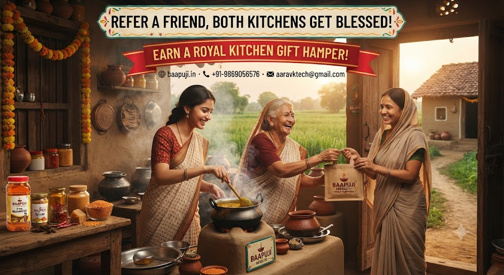 Baapuji Rasoi Se Rasoi Kitchen Blessing Referral Reward