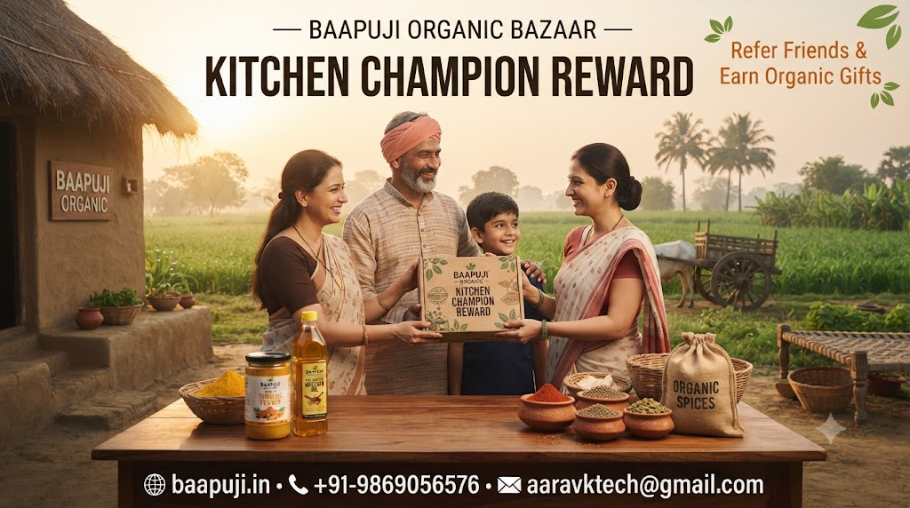 Baapuji Organic Kitchen Champion Reward