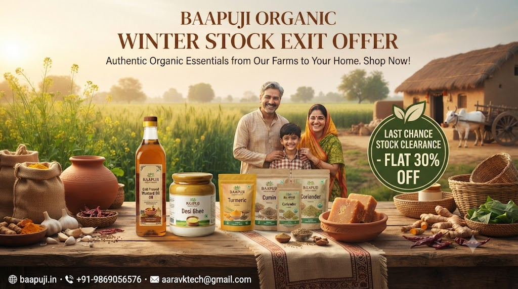 Baapuji Organic Winter Stock Exit Offer