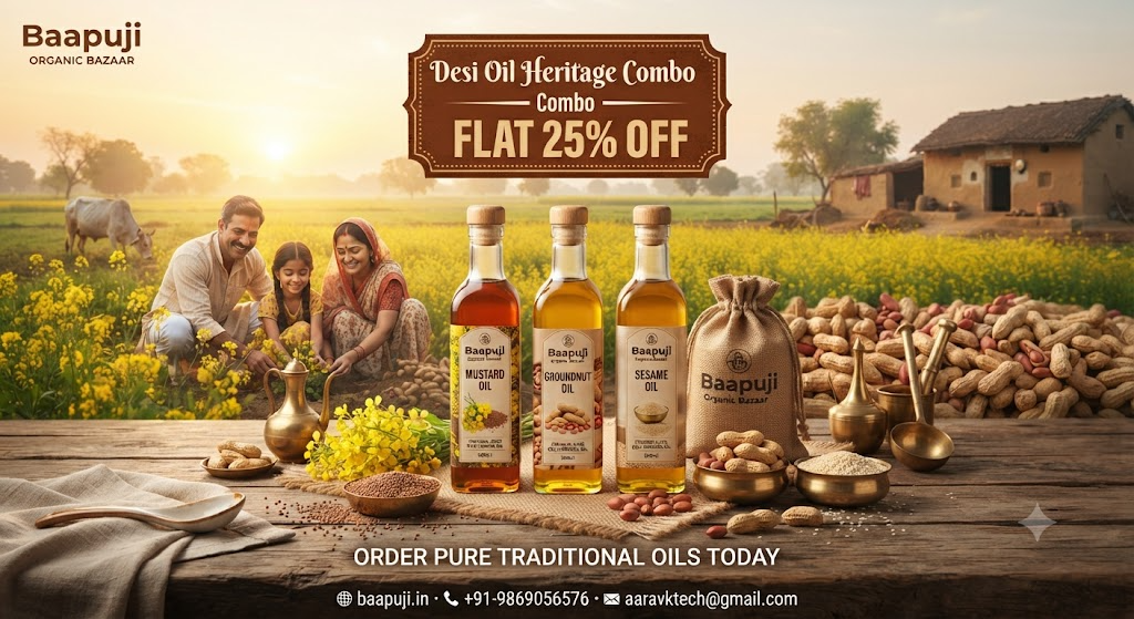Desi Oil Heritage Combo - Flat 25% OFF