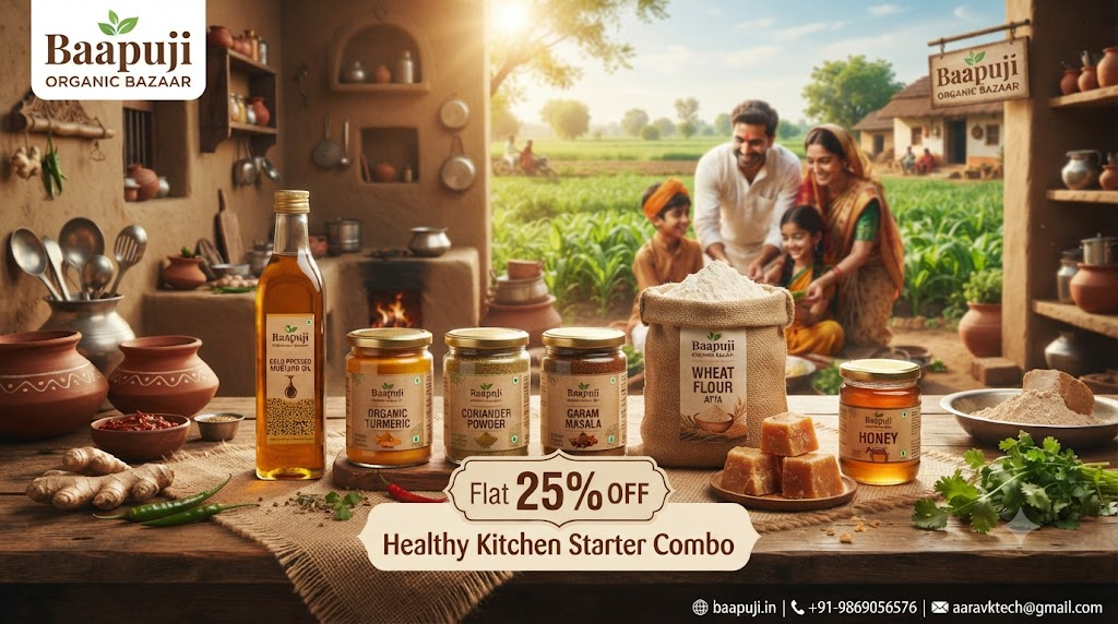 Village Kitchen Healthy Starter Combo - Flat 25% OFF