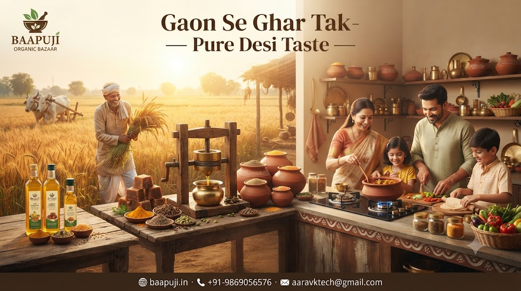 Gaon Se Ghar Tak: 100% Desi Rasoi Ka Safar