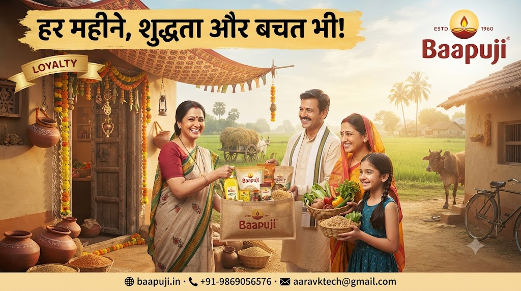 Baapuji Har Mahine Pure Kitchen Subscriber Saver