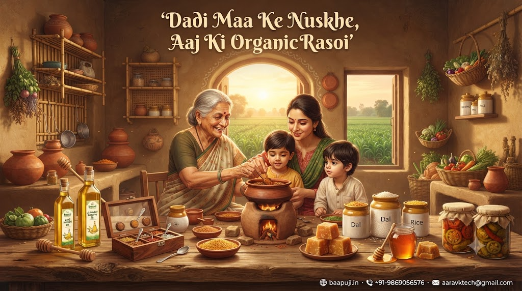 Dadi Maa Ke Nuskhe, Aaj Ki Organic Rasoi