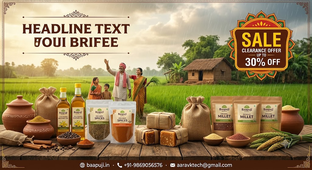 Baapuji Organic Monsoon Stock Clearance Bonanza