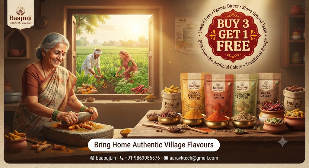 Desi Masala Kitchen Combo - Buy 3 Get 1 Free