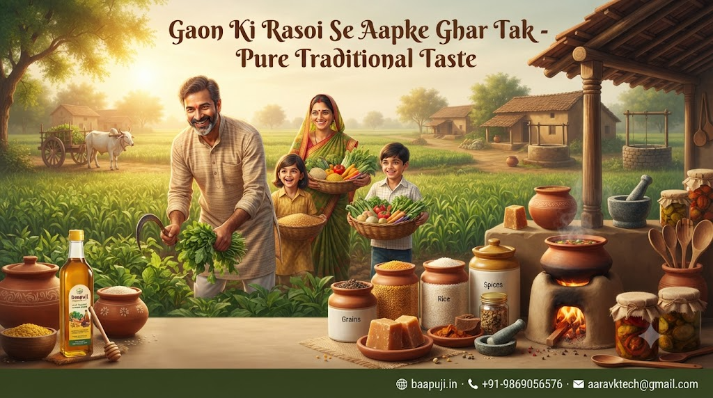 Gaon Ki Rasoi Se Aapke Ghar Tak - Traditional Food Journey