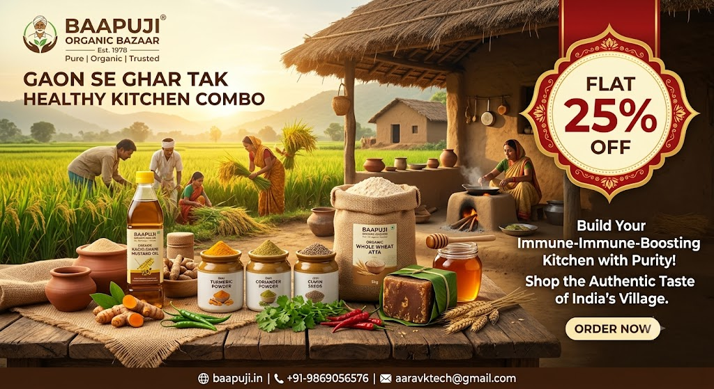 Gaon Se Ghar Tak Healthy Kitchen Combo - Flat 25% OFF