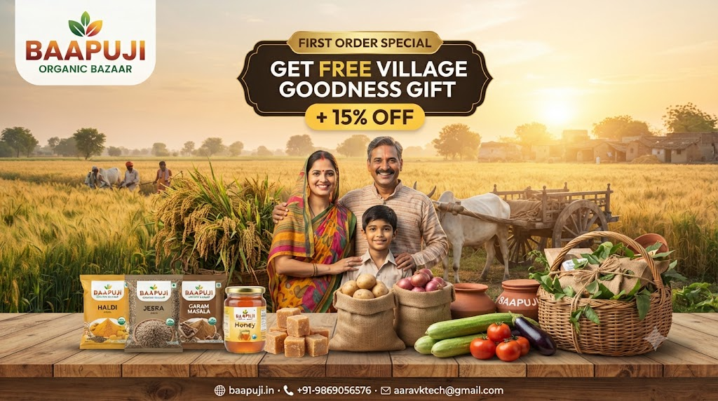 Baapuji New Customer Farm Basket Surprise Offer