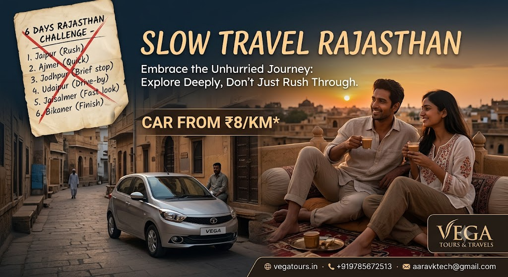 The Slow-Travel Shift: Why More Visitors Are Choosing 2 Rajasthan Cities Instead of Rushing Through 6