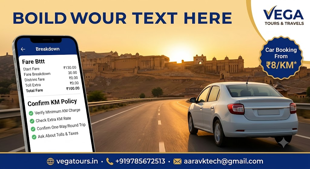 Quick Tip: Always Confirm Your Minimum-KM Policy Before Booking an Outstation Cab (So Your Fare Has No Surprises)