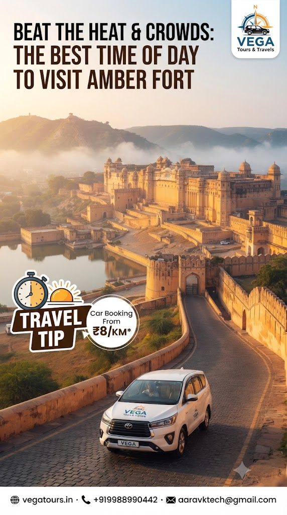 Beat the Heat & Crowds: The Best Time of Day to Visit Amber Fort (A Quick Jaipur Sightseeing Tip)