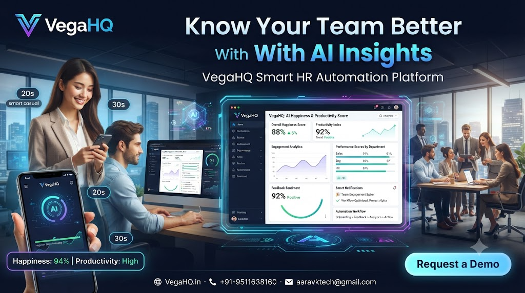 AI Employee Happiness & Productivity Score System