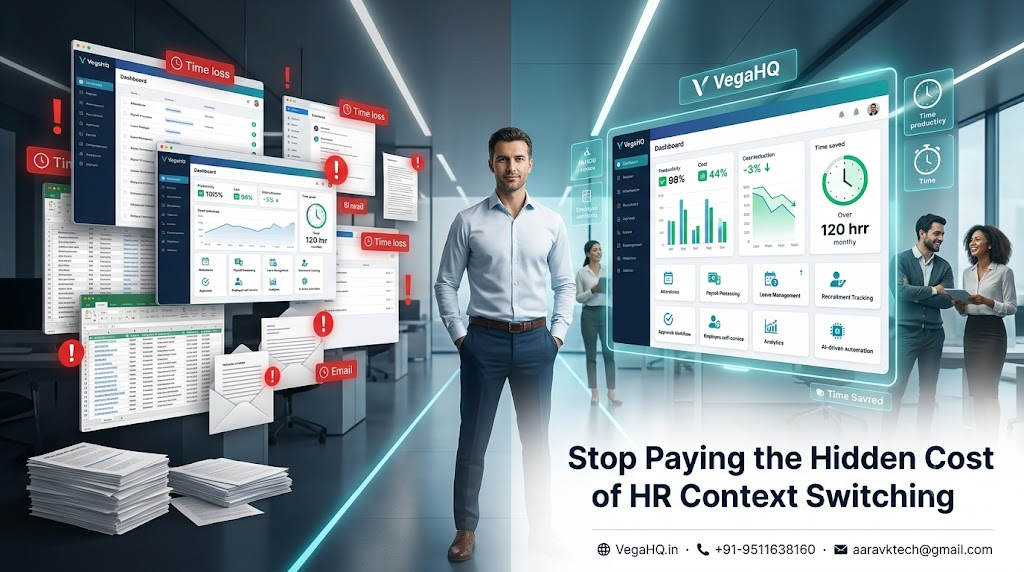 The Hidden Cost of HR Context Switching: How One Platform Can Save 120+ Productive Hours Every Month