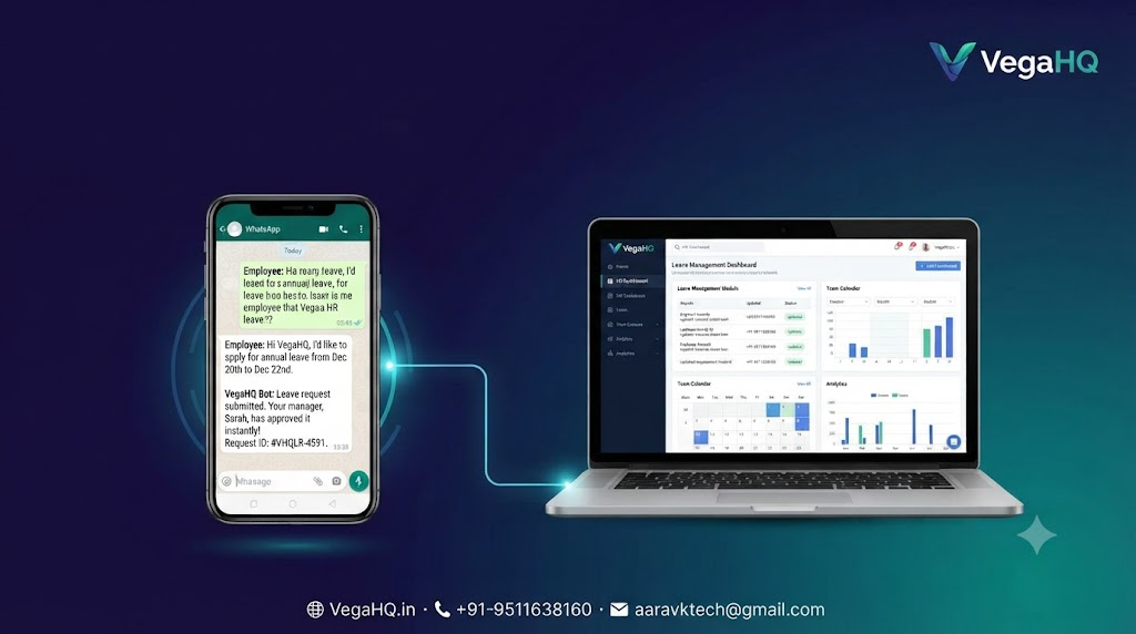 VegaHQ + WhatsApp: Let Your Team Apply for Leave & Get Approvals Right Where They Already Chat