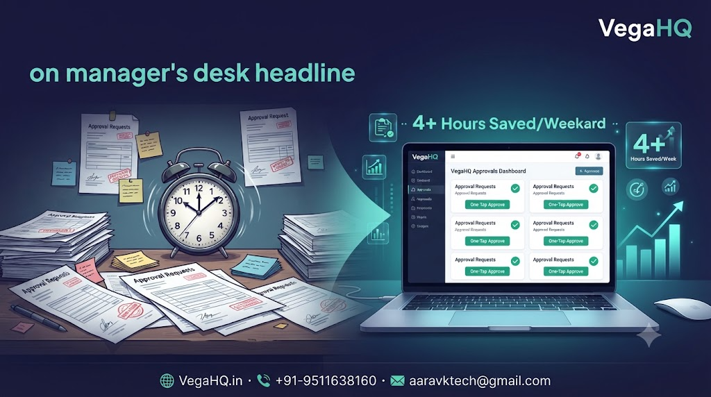 The Real Cost of Chasing Approvals: How VegaHQ Recovers 4+ Manager Hours a Week Lost to Follow-Ups