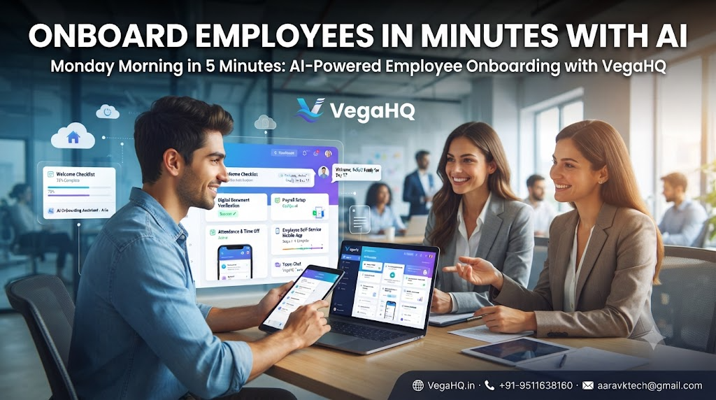 Monday Morning in 5 Minutes: AI-Powered Employee Onboarding with VegaHQ