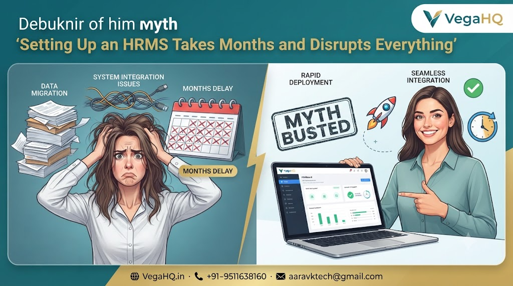 Myth: "Setting Up an HRMS Takes Months and Disrupts Everything" — Debunked