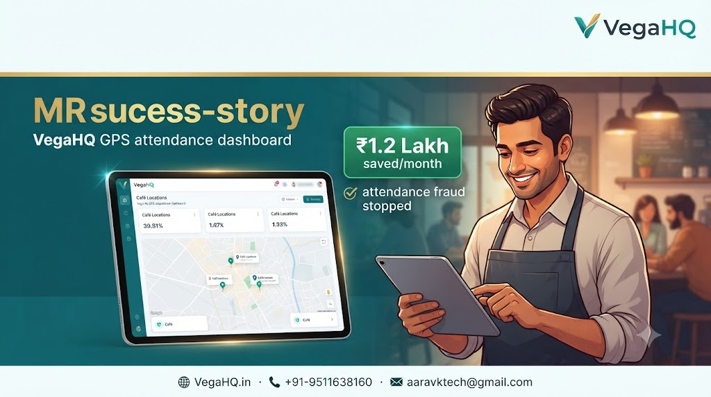 How a 3-Branch Café Chain Ended Attendance Fraud & Recovered ₹1.2 Lakh a Month With VegaHQ