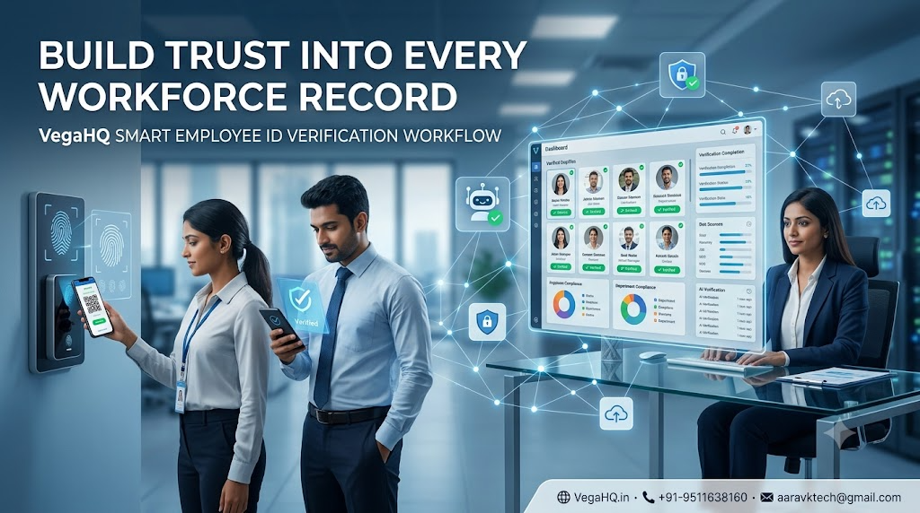 VegaHQ Smart Employee ID Verification Workflow - Build Trust Into Every Workforce Record