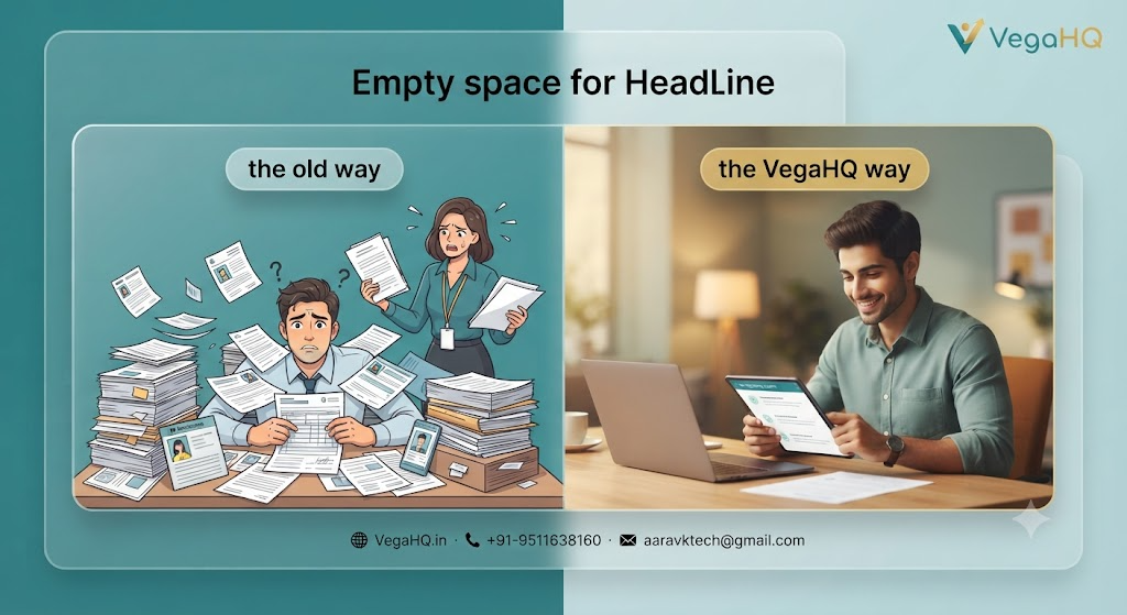 New-Hire Onboarding: The Messy Paper-Form First Day vs the VegaHQ Digital Welcome
