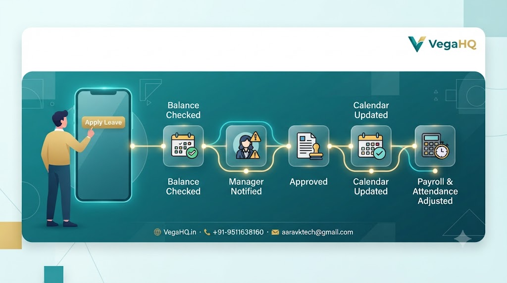 Behind the Scenes: How VegaHQ Turns a Leave Request Into an Approved, Payroll-Ready Record in Seconds
