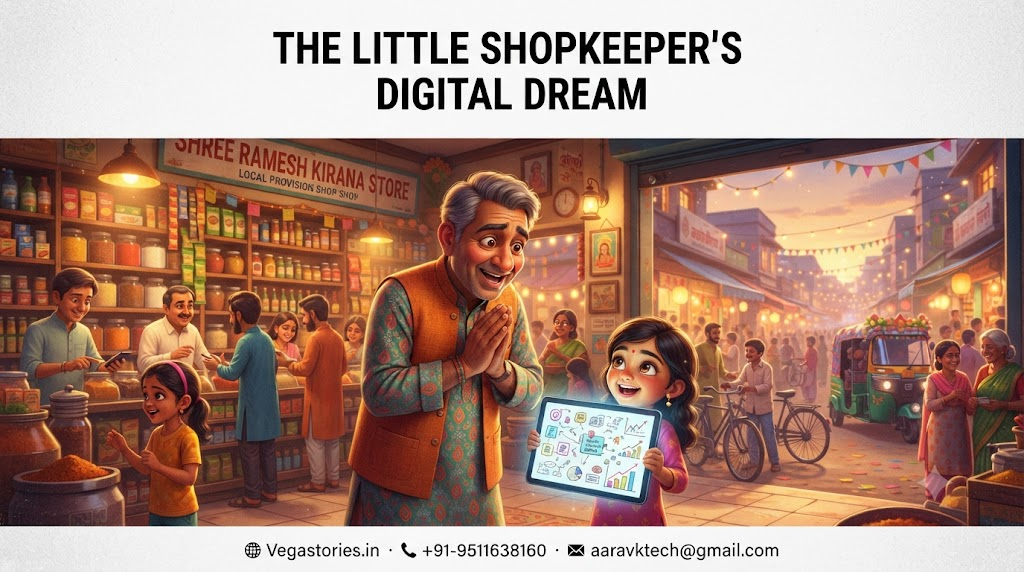 The Little Shopkeeper's Digital Dream - A Vegastories Business Story