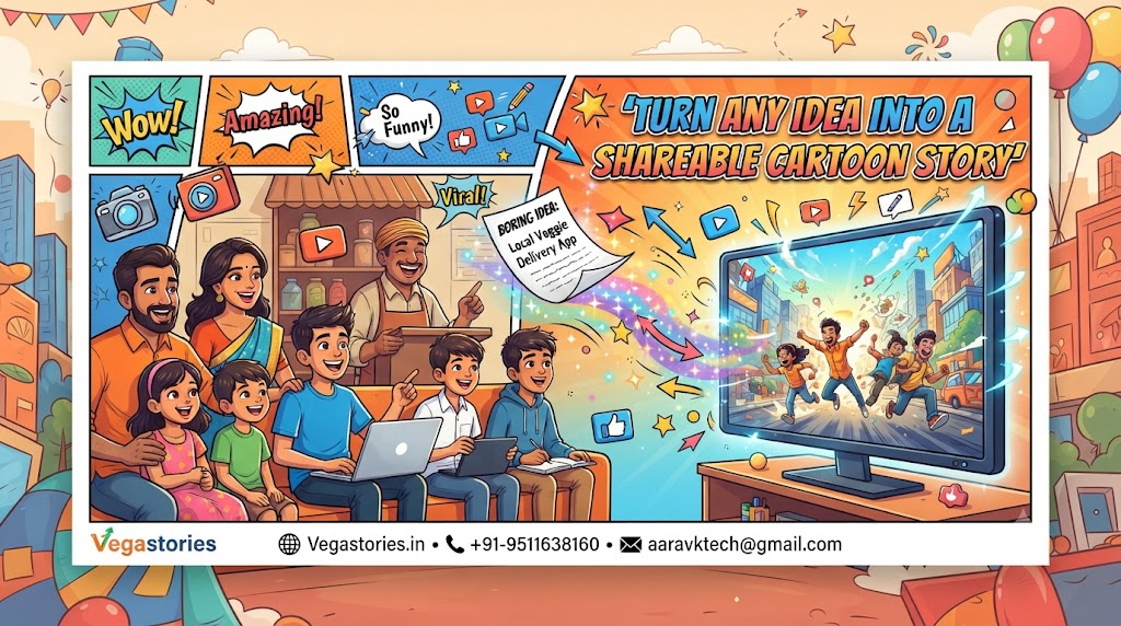 Boring Ideas Become Viral Cartoon Stories