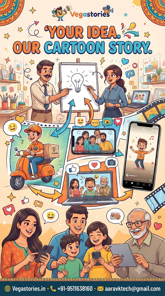 Turn Your Business Idea Into A Cartoon Story People Remember
