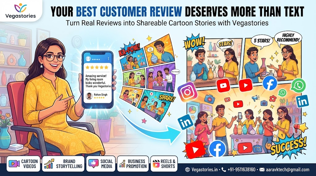Turn Customer Reviews into Cartoon Success Stories
