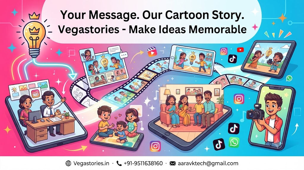 Turn Your Brand Story Into a Viral Cartoon Journey
