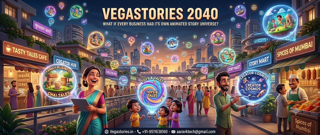 Vegastories 2040: What If Every Business Had Its Own Animated Story Universe?