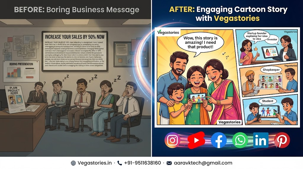 Turn Your Boring Business Message Into a Cartoon Story That People Actually Watch