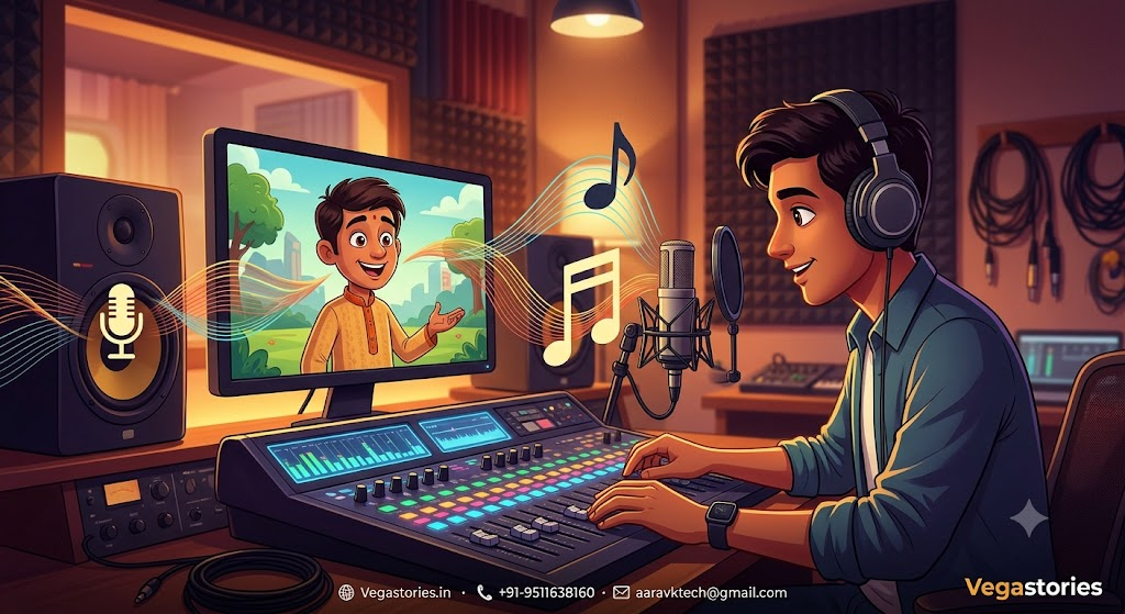 How We Pick the Perfect Voice & Music for Your Cartoon Story (The Sound Secret Nobody Notices)