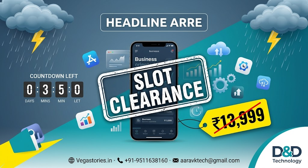 D&D Monsoon Slot Clearance — Business App @ ₹13,999 Before Slots Close!