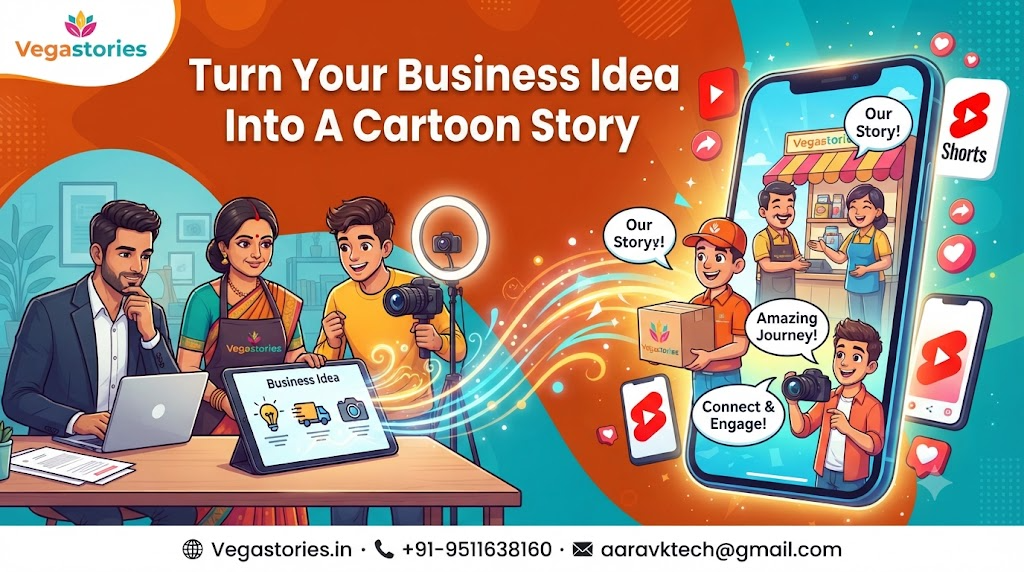 Turn Your Business Idea Into A Cartoon Story