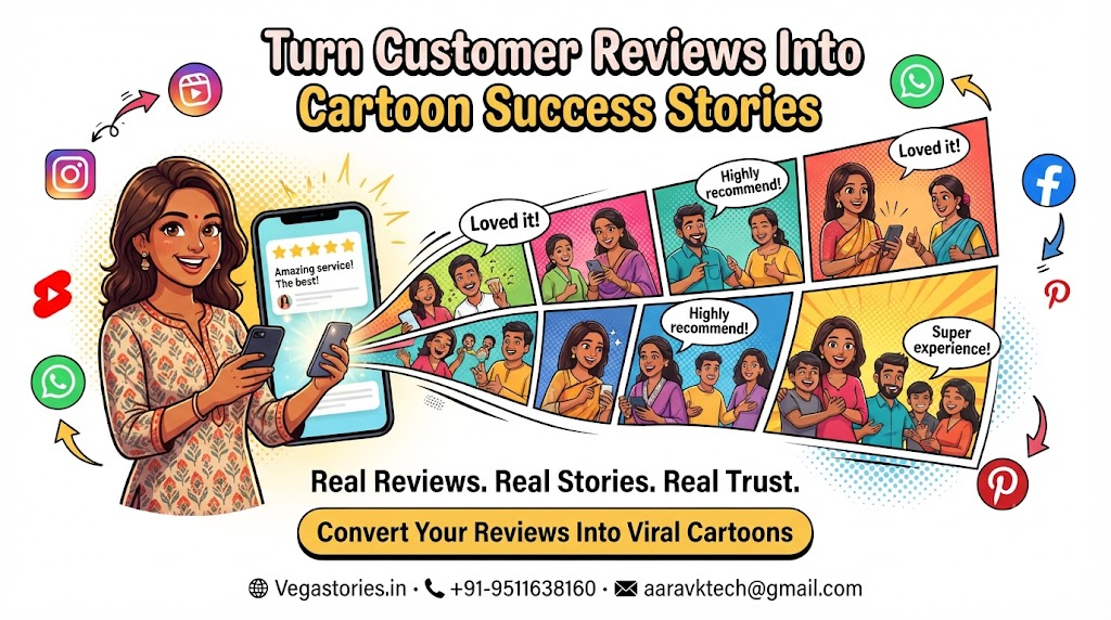 Turn Customer Reviews Into Cartoon Success Stories